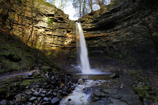 Hardraw Force Waterfall - the tallest in England