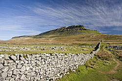 Pen y ghent hill in the Yorkshire Dales