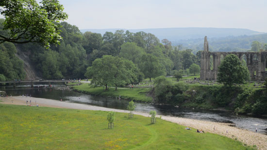 ruins of Bolton Abbey